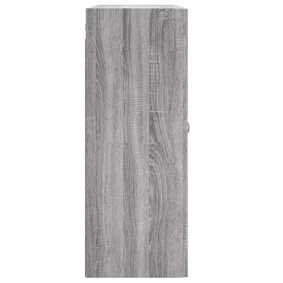 Armoires murales 2 pcs sonoma gris bois d'ingénierie - 7