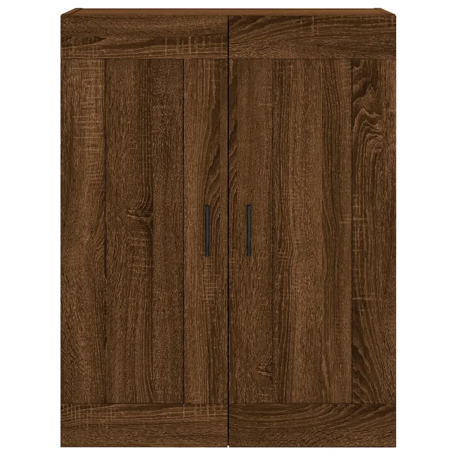 Armoires murales 2 pcs chêne marron bois d'ingénierie - 6