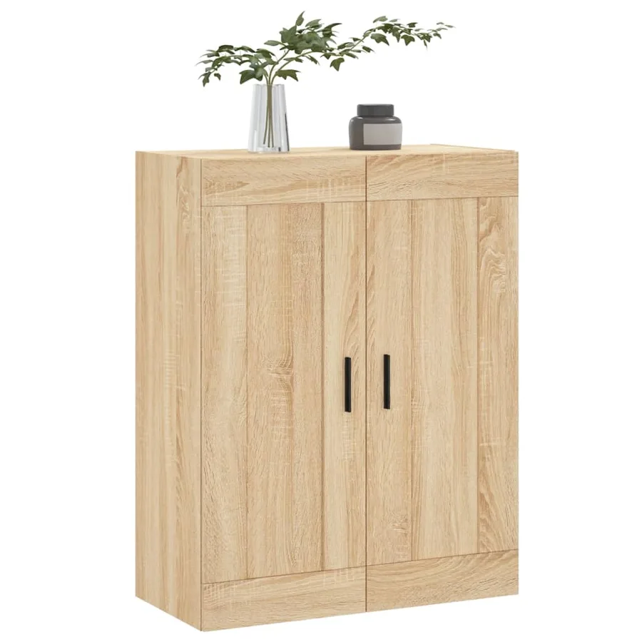 Armoire murale chêne sonoma 69,5x34x90 cm bois d'ingénierie - 4
