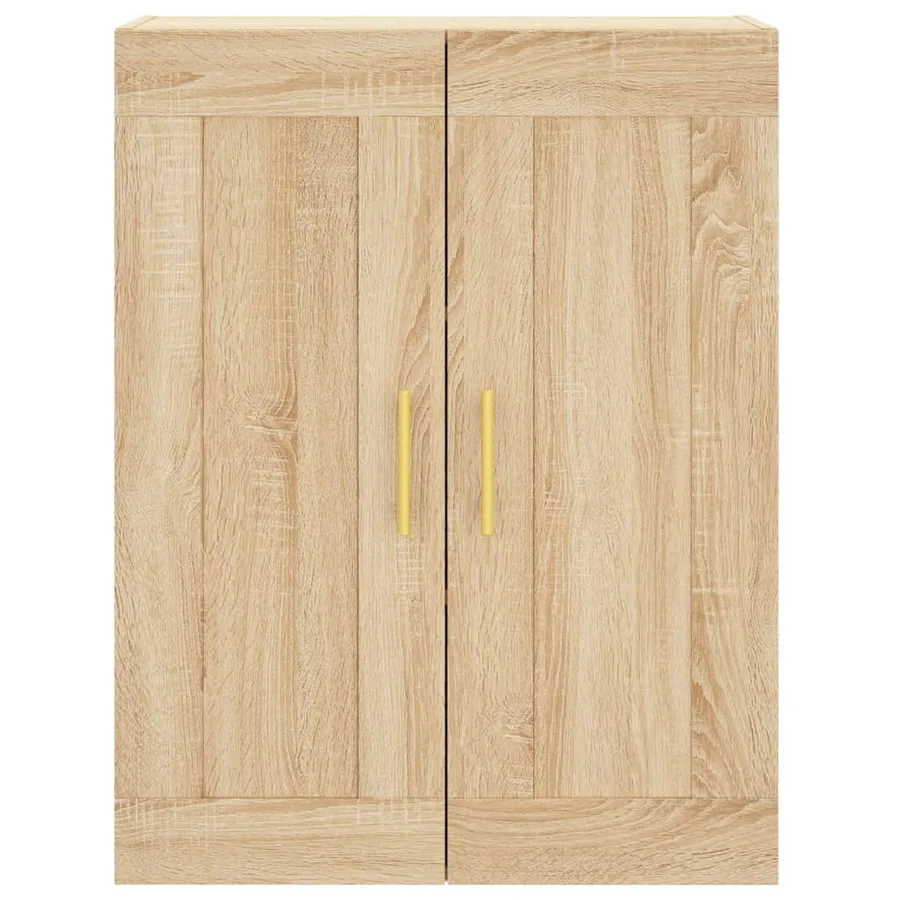 Armoire murale chêne sonoma 69,5x34x90 cm bois d'ingénierie - 7