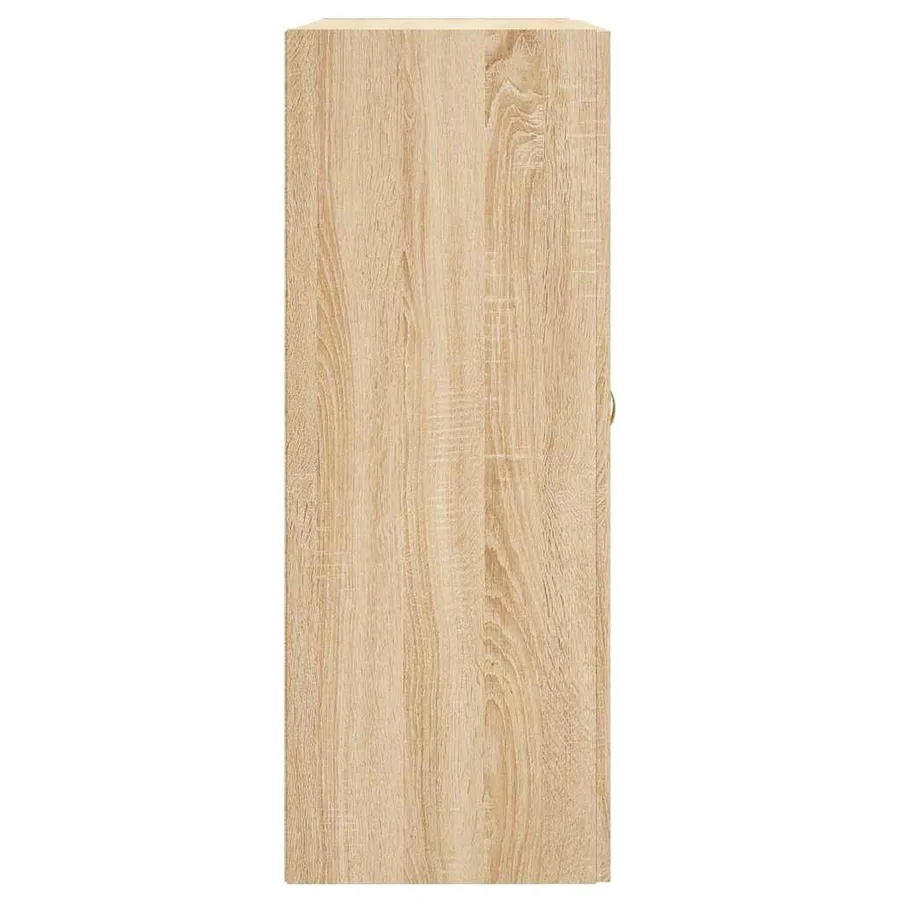 Armoire murale chêne sonoma 69,5x34x90 cm bois d'ingénierie - 8