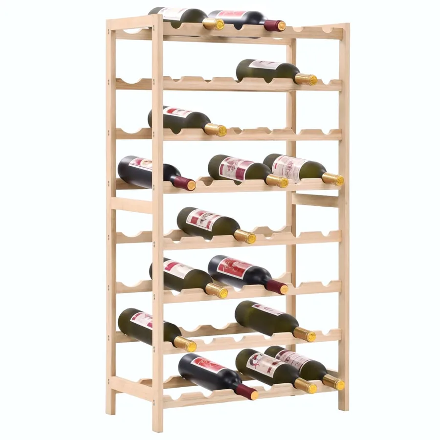 Casier à bouteilles Bois de cèdre 57,5 x 28 x 102 cm - 2