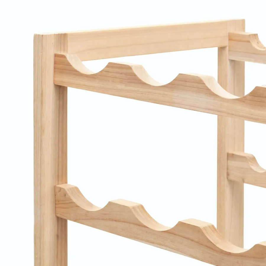 Casier à bouteilles Bois de cèdre 57,5 x 28 x 102 cm - 5