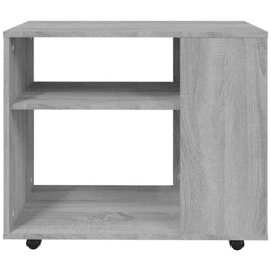 Table d'appoint Sonoma gris 70x35x55 cm Bois d'ingénierie - 6