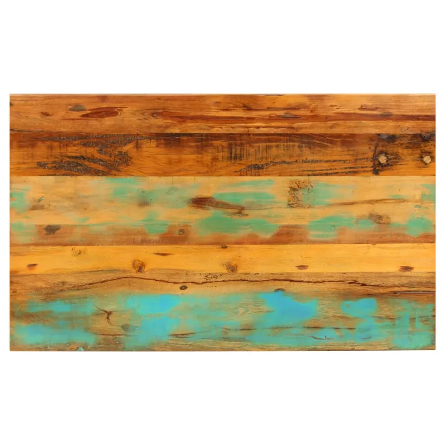 Table basse 100x60x35 cm Bois de récupération solide - 4