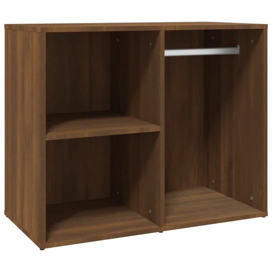 Armoire de dressing Chêne marron 80x40x65 cm Bois d'ingénierie - 2