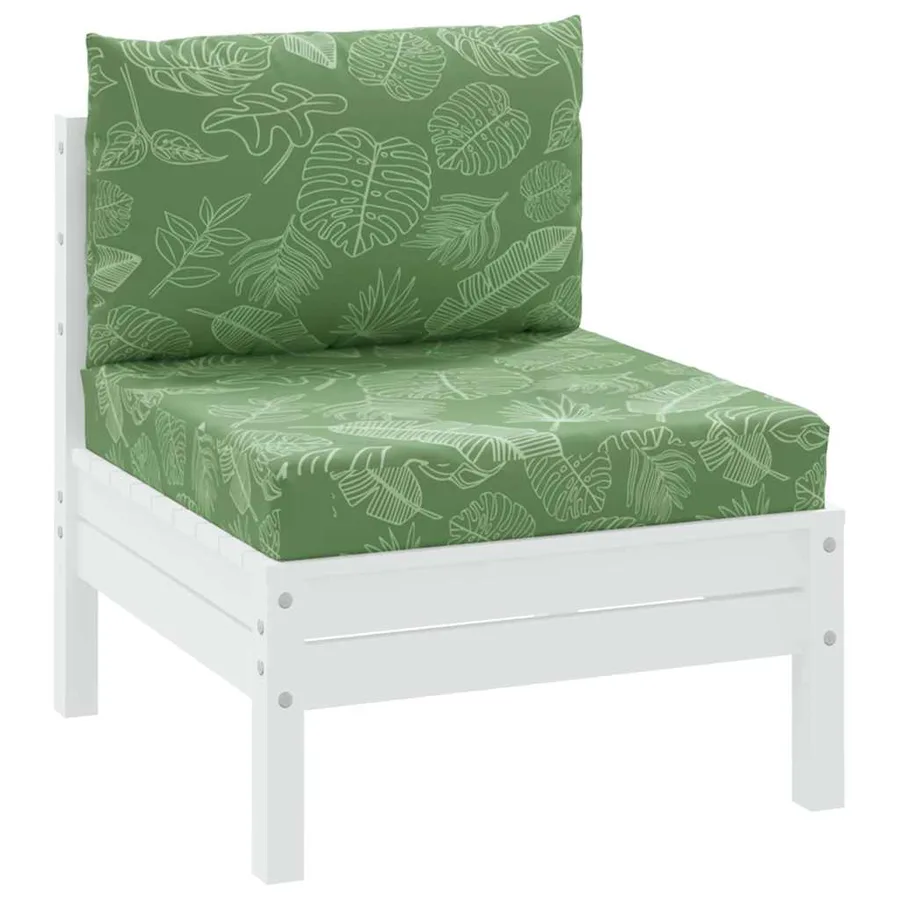 Coussins de palette lot de 2 motif de feuilles tissu Oxford - 3