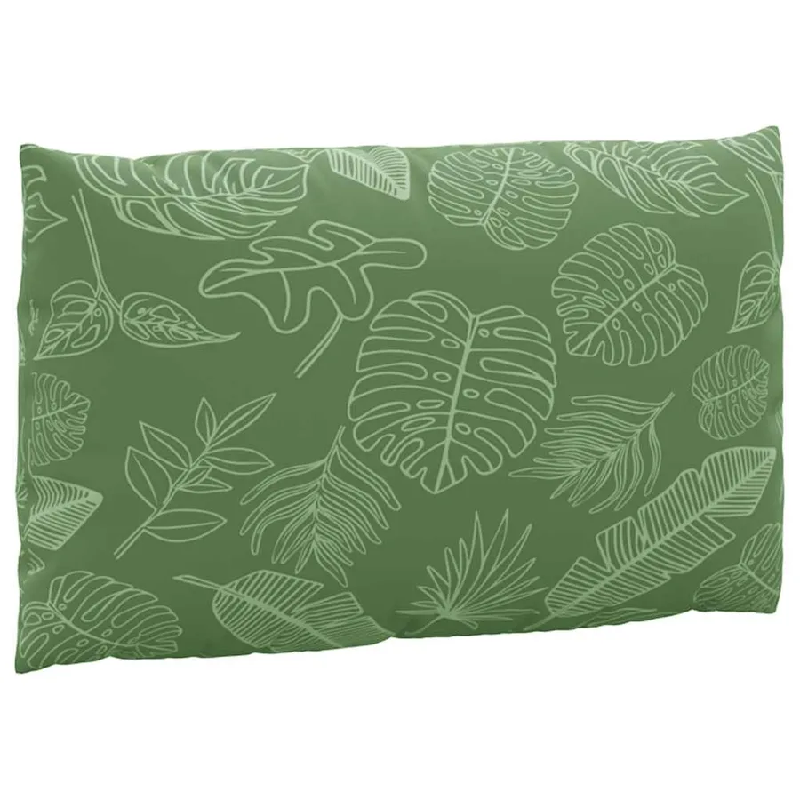 Coussins de palette lot de 2 motif de feuilles tissu Oxford - 5