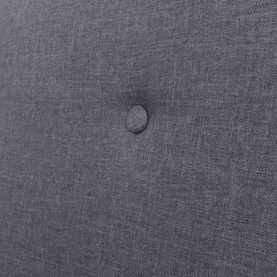 Canapé à 3 places Tissu Gris foncé - 6