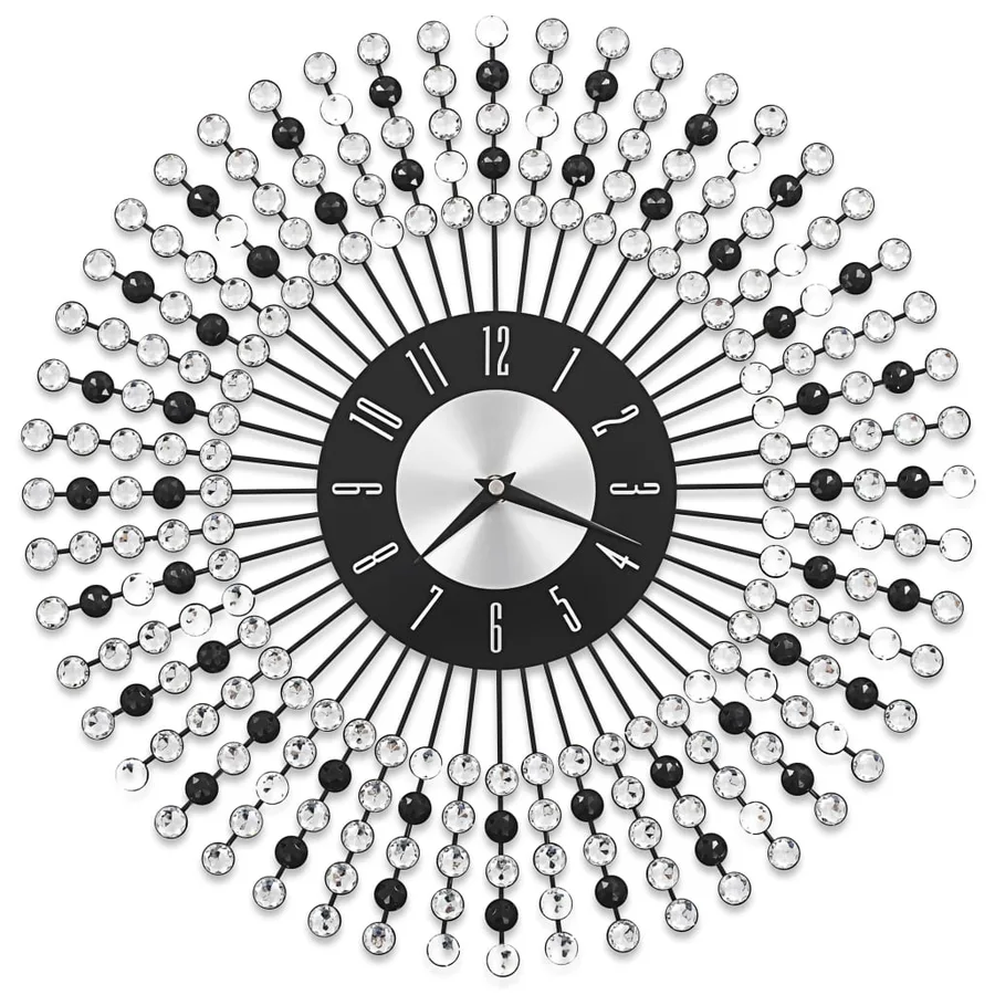 Horloge murale Métal 43 cm Noir - 2