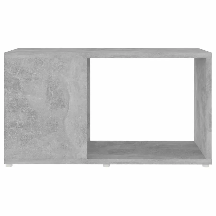 Meuble TV Gris béton 60x24x32 cm Bois d'ingénierie - 4