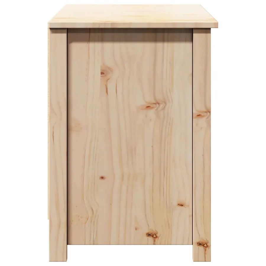 Meuble TV 103x36,5x52 cm Bois de pin massif - 6