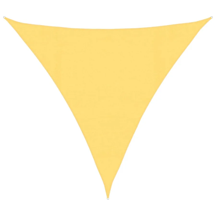 Voile d'ombrage 160 g/m² Marron 4,5x4,5x4,5 m PEHD - 2