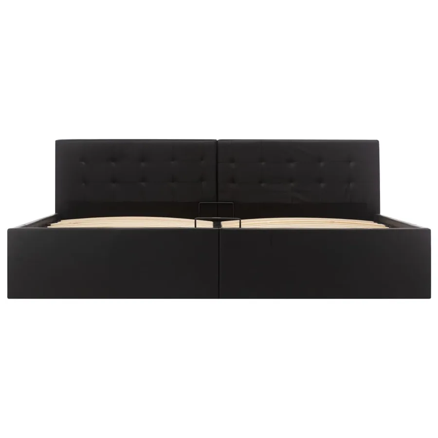 Cadre de lit avec rangement hydraulique Similicuir 180x200 cm - 3