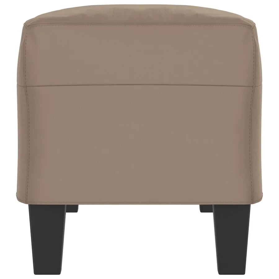 Banc Taupe 100x35x41 cm Tissu microfibre - 4