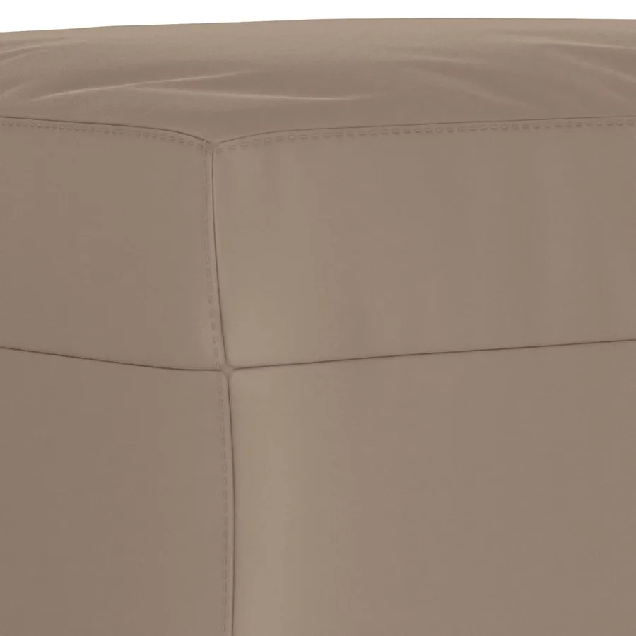 Banc Taupe 100x35x41 cm Tissu microfibre - 5