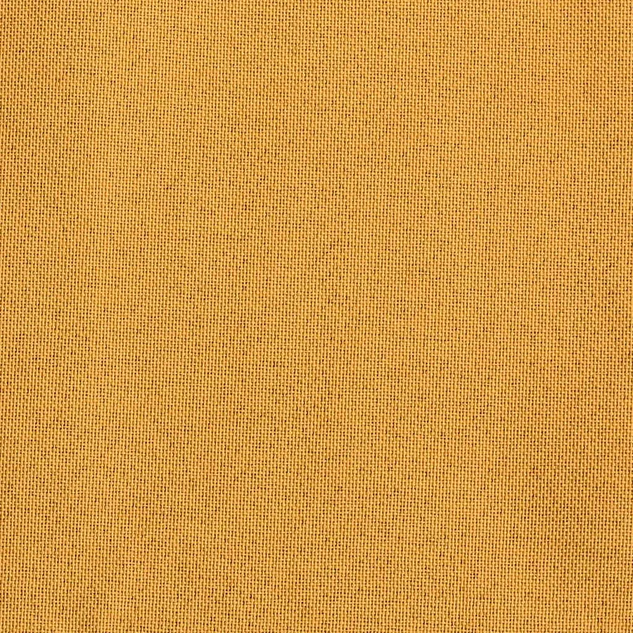 Rideau occultant d'aspect de lin avec crochets Jaune 290x245 cm - 4