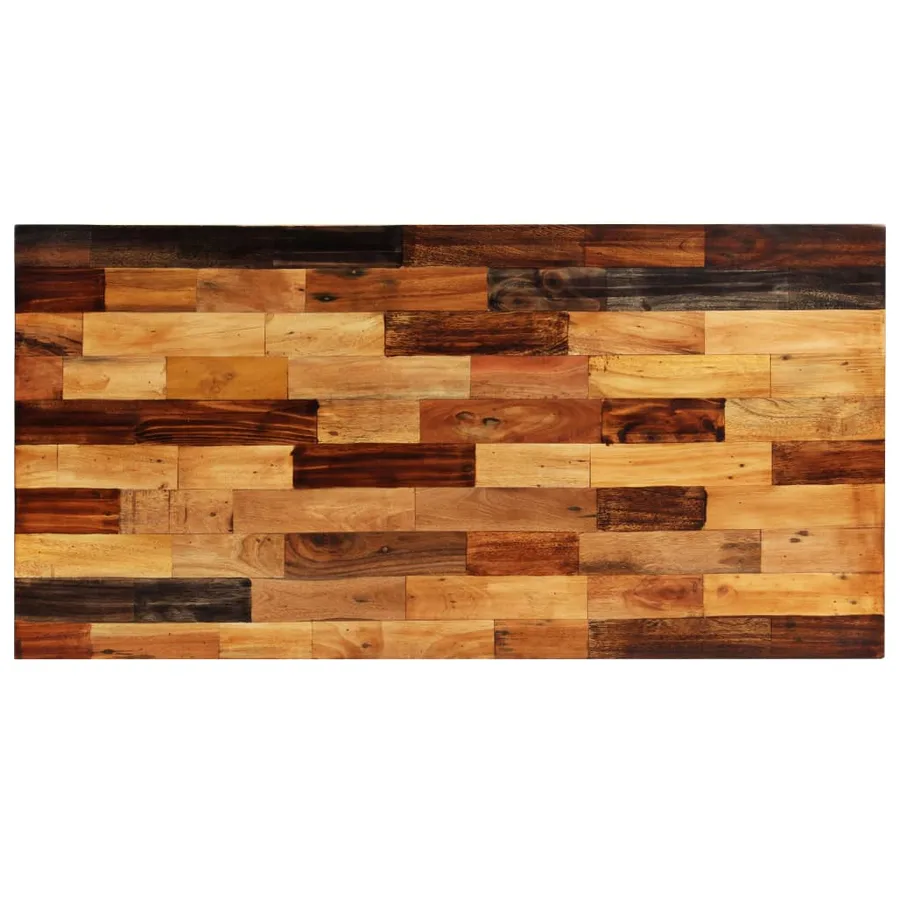 Table de bar Bois de récupération massif 120x60x106 cm - 2
