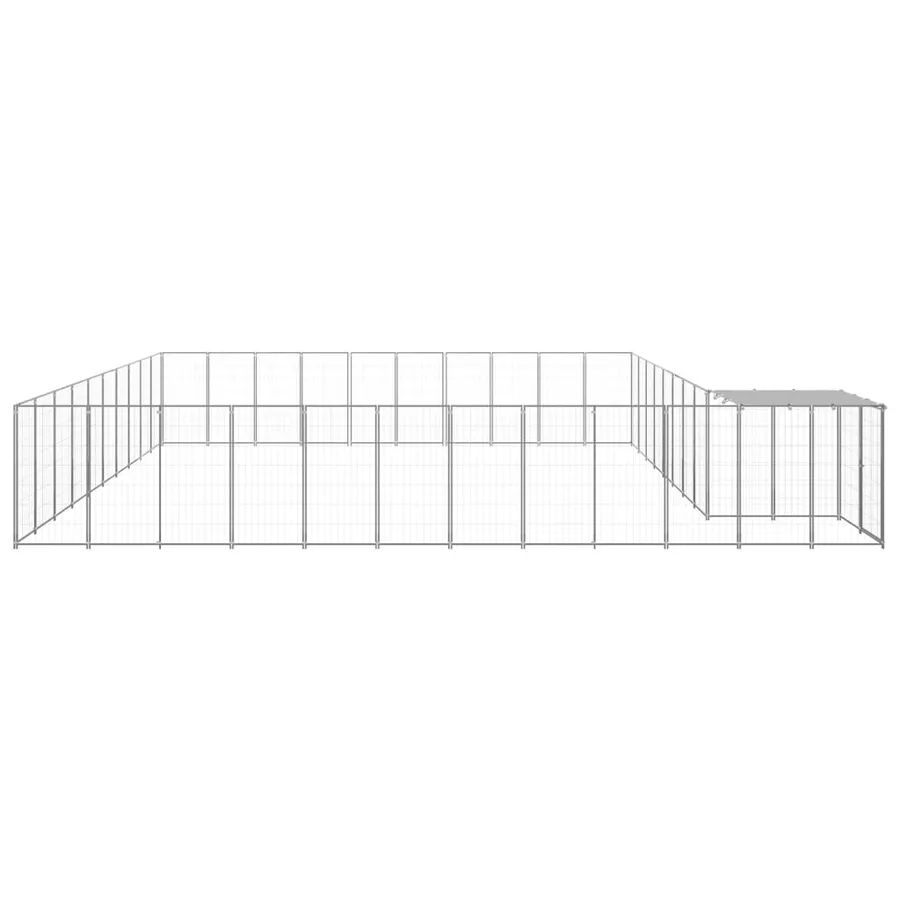 Chenil Argenté 31,46 m² Acier - 3