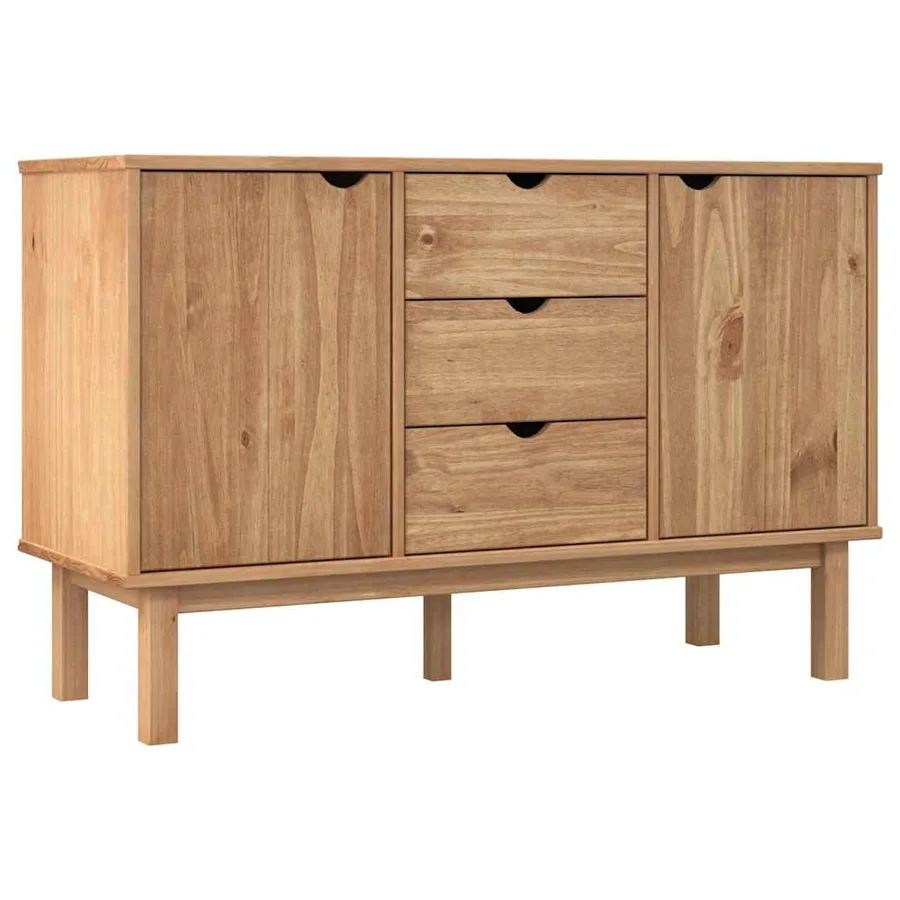 Buffet OTTA 113,5x43x73 cm Bois massif de pin - 2