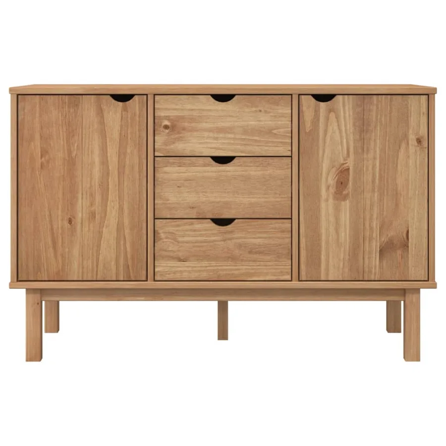 Buffet OTTA 113,5x43x73 cm Bois massif de pin - 3