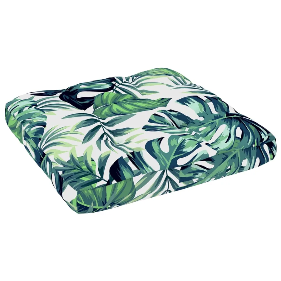 Pouf palette de jardin Bois de pin imprégné de blanc - 6