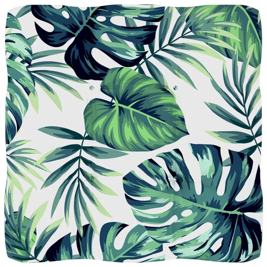 Pouf palette de jardin Bois de pin imprégné de blanc - 7
