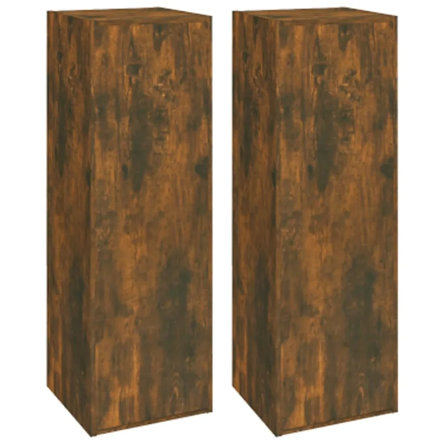 Ensemble de meubles TV 6 pcs Chêne fumé Bois d'ingénierie - 7