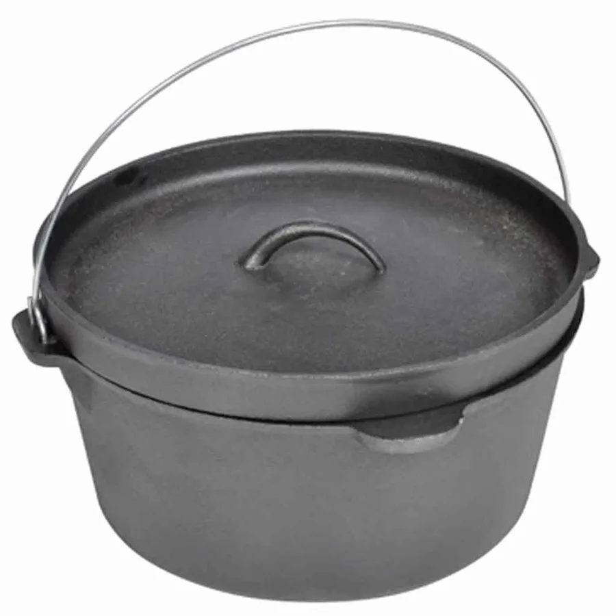 Casserole de cuisson en fonte type four hollandais - 2