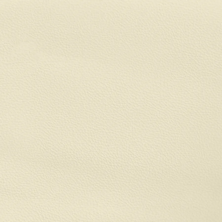 Cadre de lit avec tête de lit sans matelas crème 140x190 cm - 8