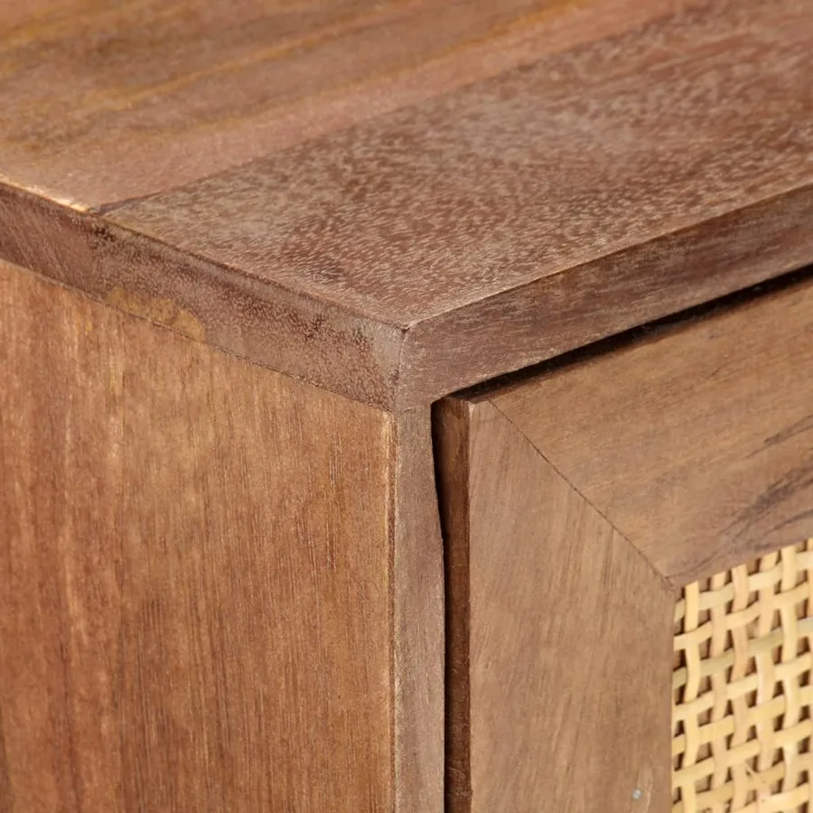 Buffet 61x35x76 cm Bois de manguier massif - 6