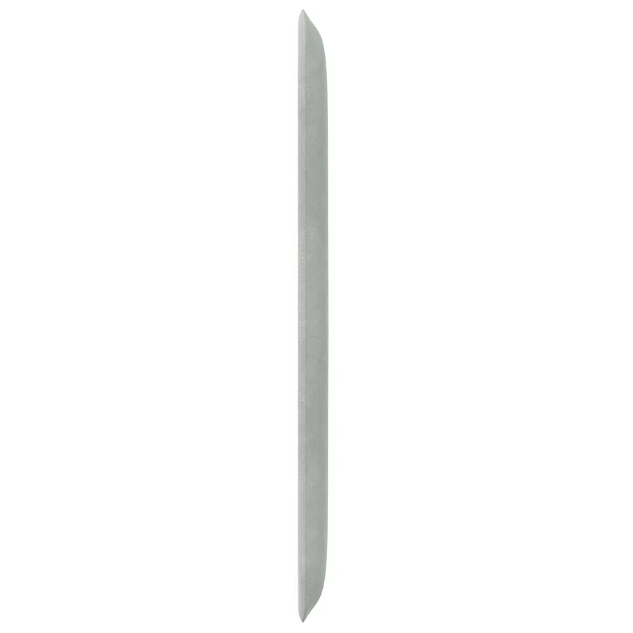 Oreille de tête de lit Gris clair 80 x 16 x 4 cm Velours - 6
