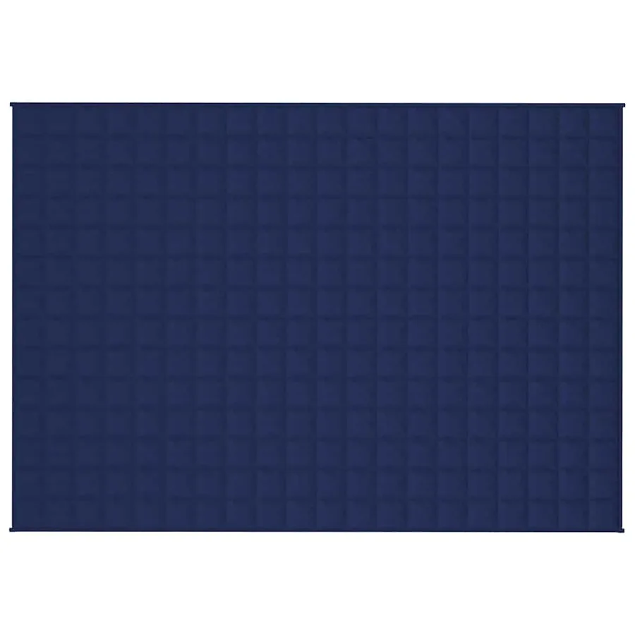 Couverture lestée Bleu 138x200 cm 6 kg Tissu - 3