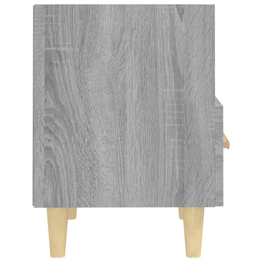 Tables de chevet 2 pcs Sonoma gris 40x35x47 cm - 7