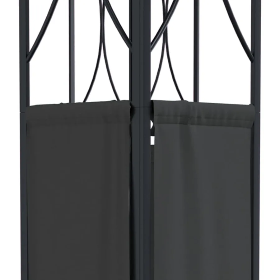 Belvédère avec toit anthracite 400x300x270 cm acier - 4