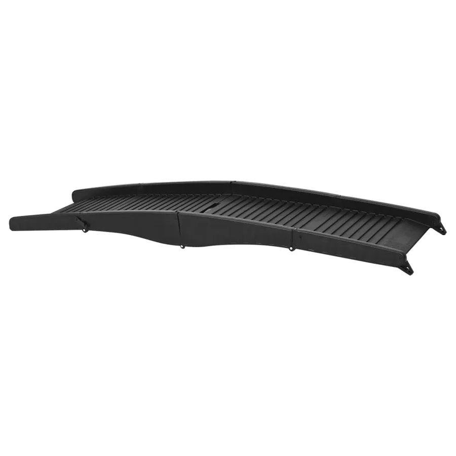Rampe pliable pour chien Noir 153x40x12,5 cm Plastique - 4