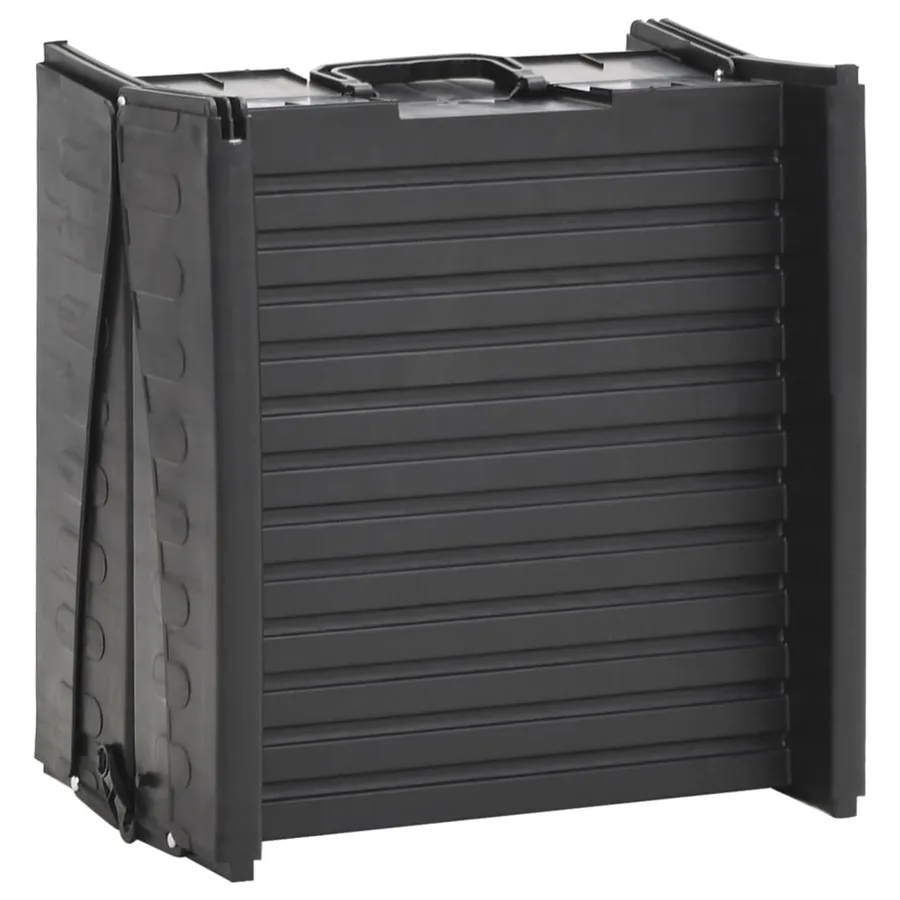 Rampe pliable pour chien Noir 153x40x12,5 cm Plastique - 8