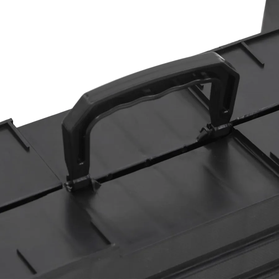 Rampe pliable pour chien Noir 153x40x12,5 cm Plastique - 9