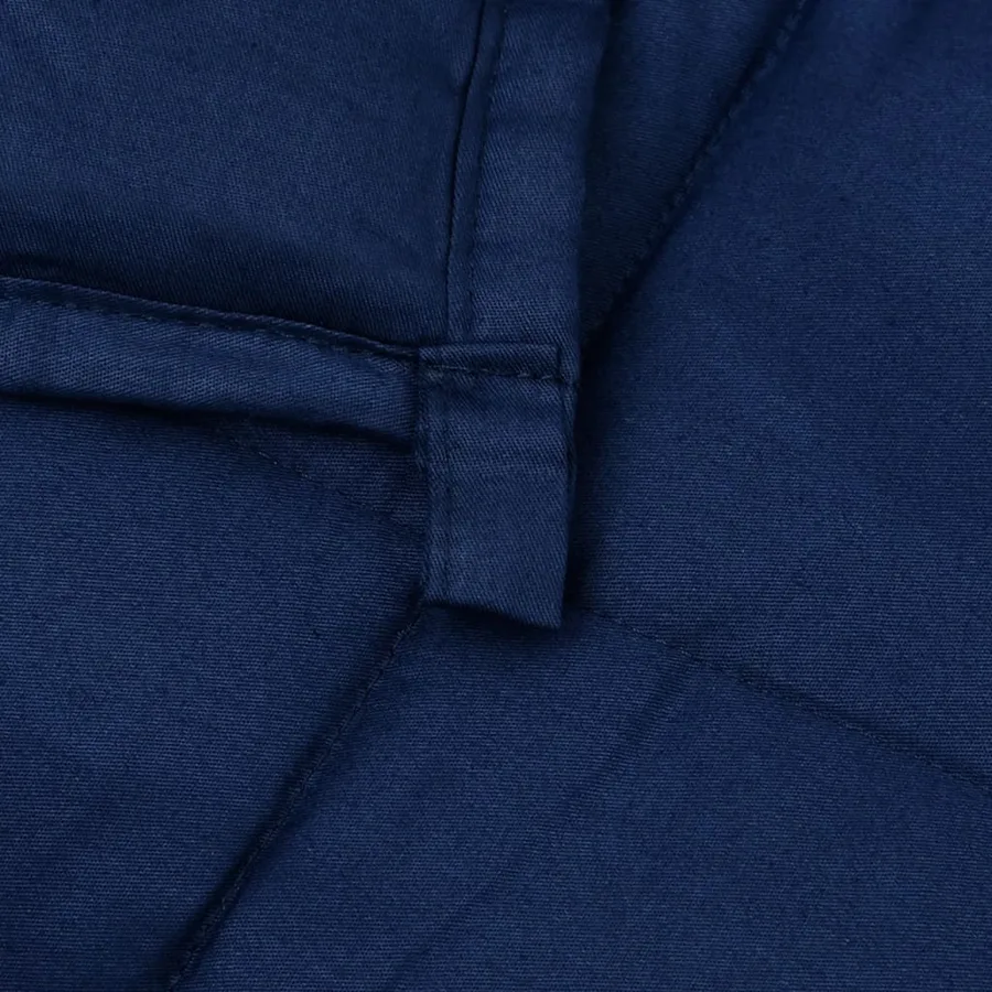 Couverture lestée Bleu 200x230 cm 13 kg Tissu - 5