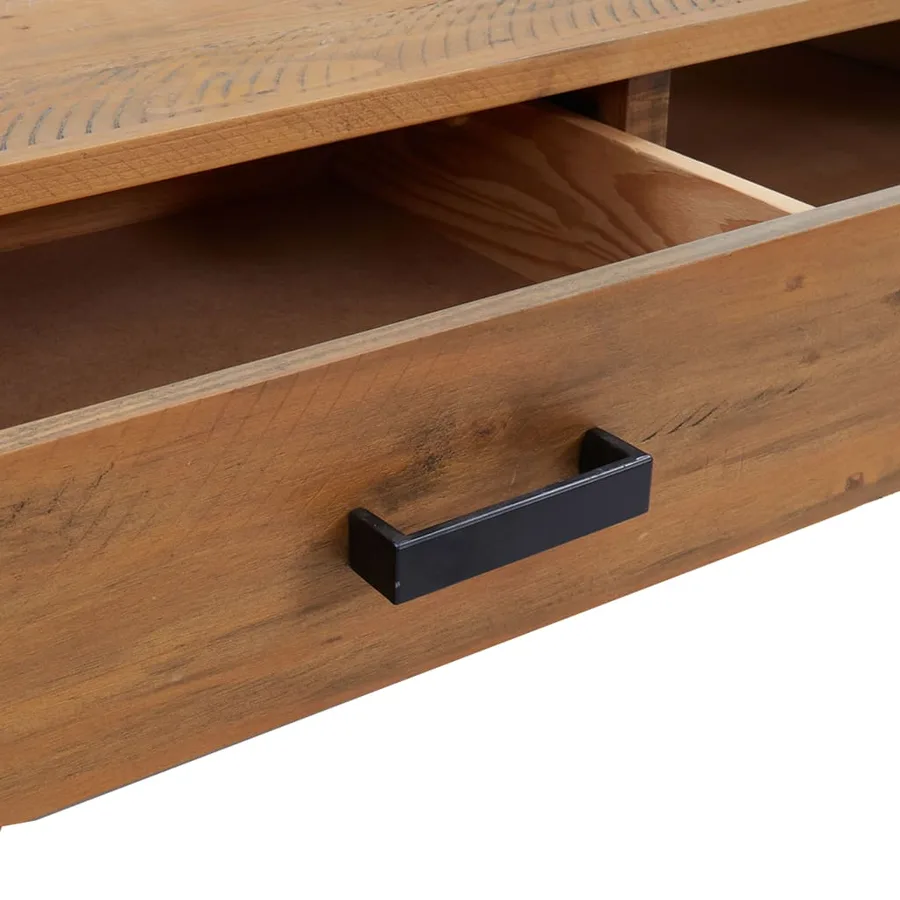Table basse 90x50x35 cm Bois de pin massif - 7