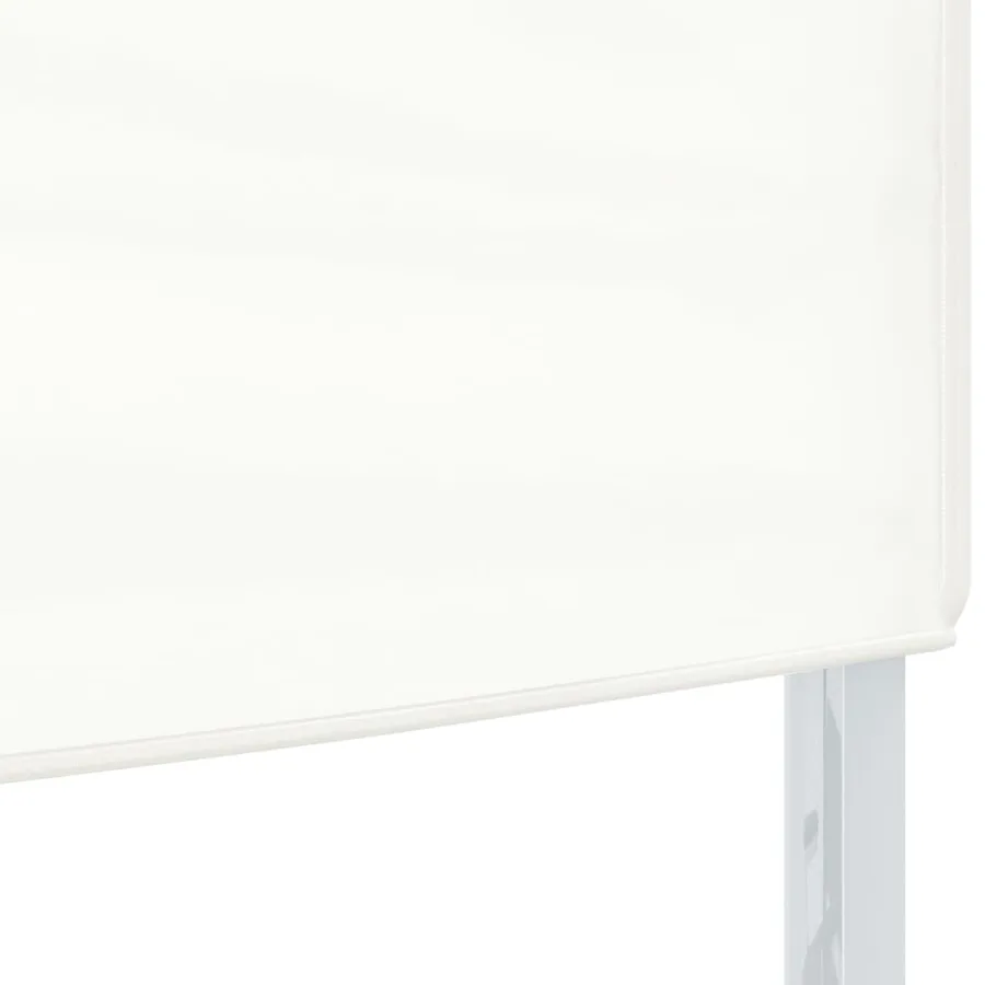Tente de réception pliable Blanc 3x3 m - 4