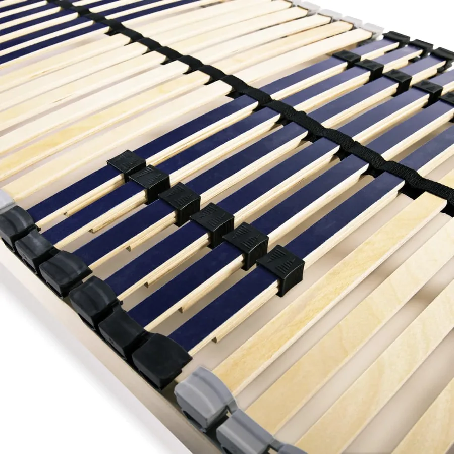 Sommier à lattes sans matelas avec 42 lattes 7 zones 80x200 cm - 5