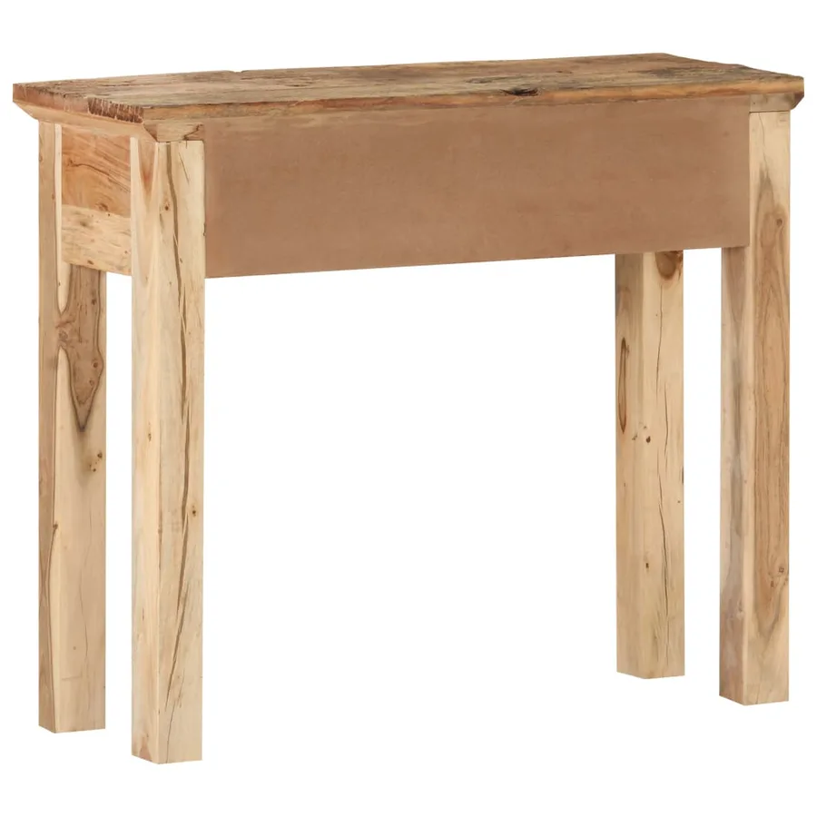 Table console 90,5x30x75 cm Bois d'acacia et de récupération - 4