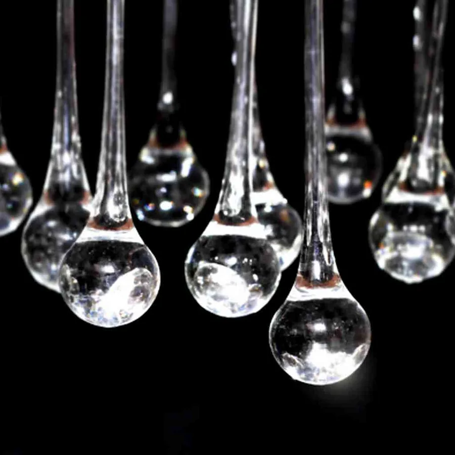 Lustre avec 85 cristaux Blanc - 3
