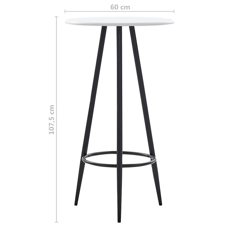 Ensemble de bar 5 pcs Tissu Noir - 12