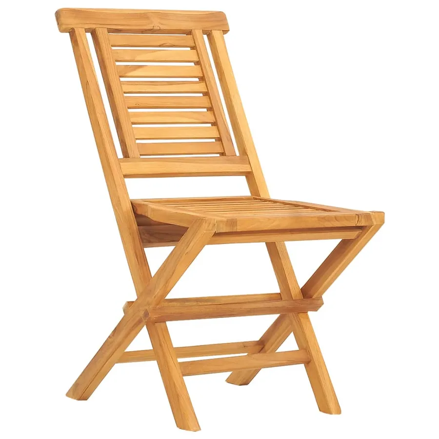 Ensemble à manger de jardin 7 pcs Bois de teck solide - 4