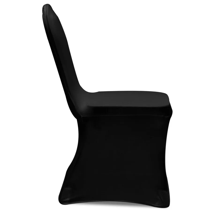 Housses élastiques de chaise Noir 30 pcs - 4