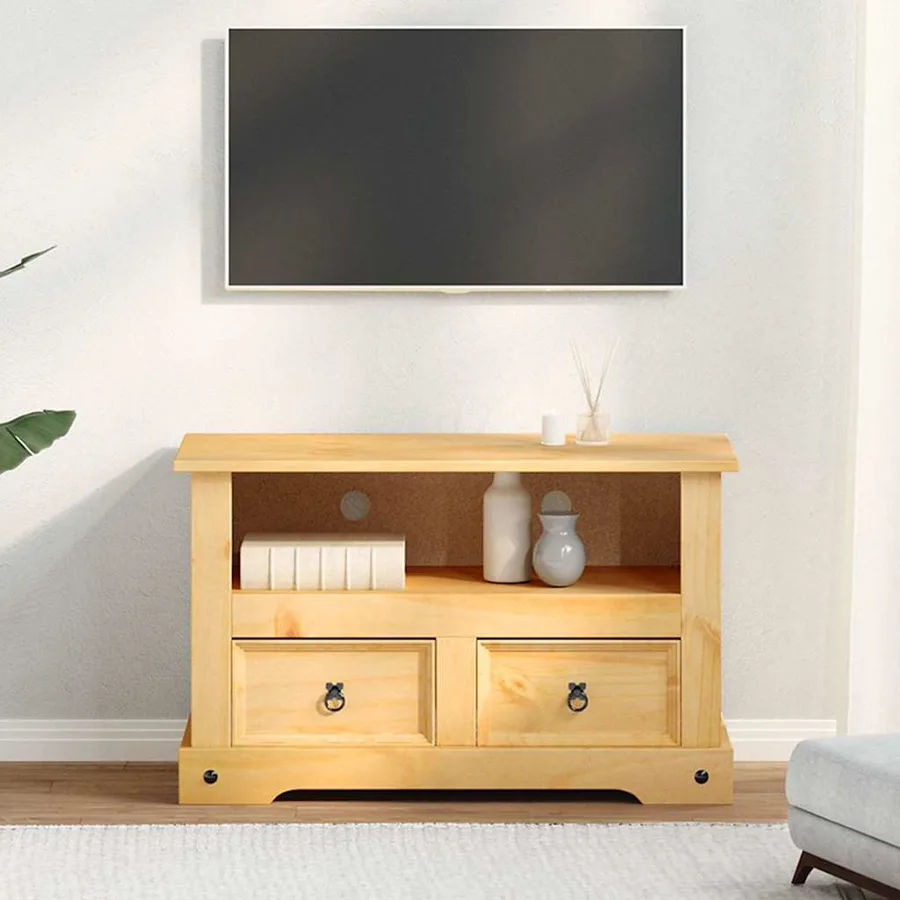 Meuble TV Gamme Corona pin mexicain 91x43x56 cm - 3