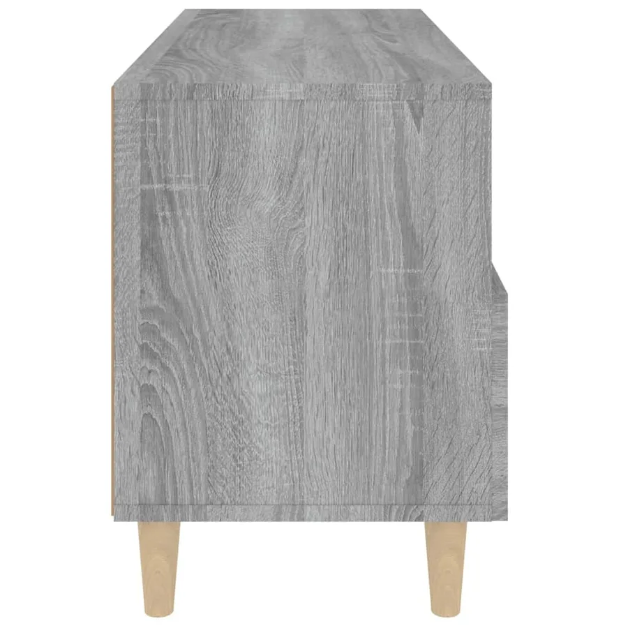 Meuble TV Sonoma gris 80x36x50 cm Bois d'ingénierie - 8