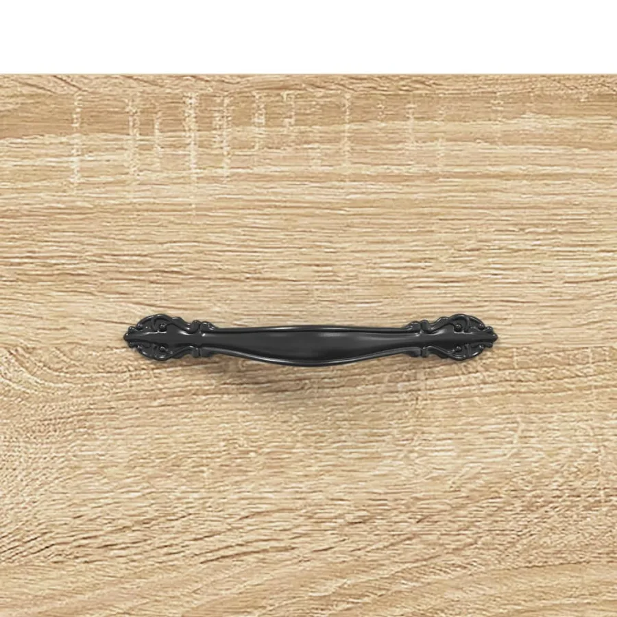 Buffet haut Chêne sonoma 69,5x34x180 cm Bois d'ingénierie - 11
